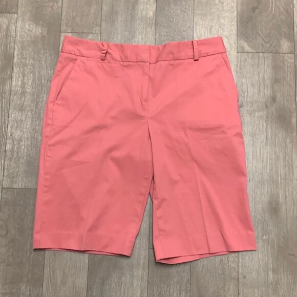 Womens Talbots Bermuda Pink Chino Shorts‎ - Picture 1 of 6
